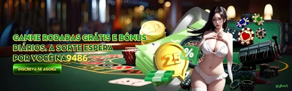Bônus boas-vindas gybet R$100